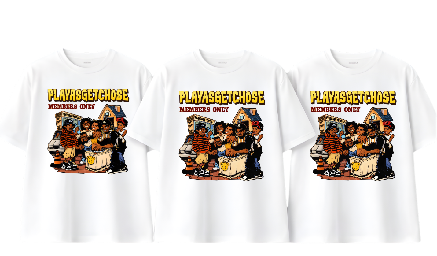 PlayasGetChose Members Only T-shirt